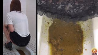 2 Japanese girls diarrhea in floor toilet., ScatKings.com Scat Porn 6 ScatKings.com Scat Porn