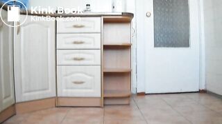 Big lady's big poo in her kitchen, ScatKings.com Scat Porn 14 ScatKings.com Scat Porn