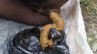 Biggest pile of poop from ebony beauty, ScatKings.com Scat Porn 18 ScatKings.com Scat Porn