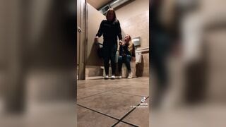Blonde girl pooping while accompanied by friend, ScatKings.com Scat Porn 7 ScatKings.com Scat Porn