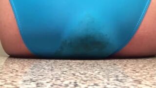 Brownpanties Swimsuit poop, ScatKings.com Scat Porn 18 ScatKings.com Scat Porn