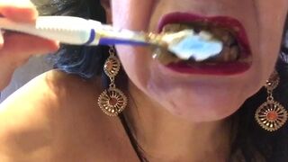 Brushing Teeth With Shit, ScatKings.com Scat Porn 12 ScatKings.com Scat Porn