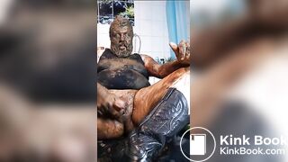 Cumshot while covered in shit, ScatKings.com Scat Porn 11 ScatKings.com Scat Porn