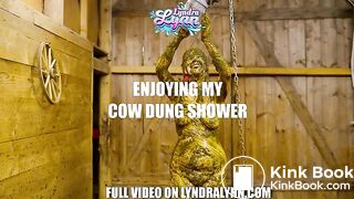 Enjoying my shower in cowshit, ScatKings.com Scat Porn 1 ScatKings.com Scat Porn