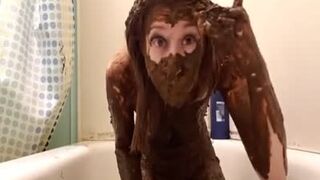 Full covered shit girl, ScatKings.com Scat Porn 11 ScatKings.com Scat Porn