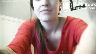 Girl poops in diaper in the morning while using laptop, ScatKings.com Scat Porn 17 ScatKings.com Scat Porn