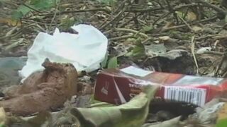 Nice poo and littering in the woods.., ScatKings.com Scat Porn 11 ScatKings.com Scat Porn