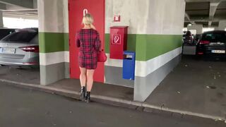 Piss and shit in public garage, ScatKings.com Scat Porn 14 ScatKings.com Scat Porn