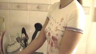 Poop herself in the kitchen, ScatKings.com Scat Porn 12 ScatKings.com Scat Porn