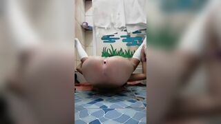 Pooping in weird positions, ScatKings.com Scat Porn 18 ScatKings.com Scat Porn