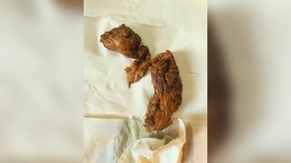 Pooping on toilet lid., ScatKings.com Scat Porn 8 ScatKings.com Scat Porn