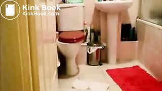 SCAT: Sexy Ebony Chick Misses Toilet, ScatKings.com Scat Porn 2 ScatKings.com Scat Porn