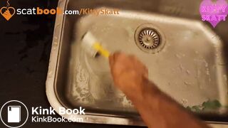 Sink log gag, ScatKings.com Scat Porn 12 ScatKings.com Scat Porn