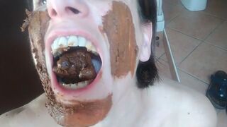 eat smear self puke, ScatKings.com Scat Porn 7 ScatKings.com Scat Porn