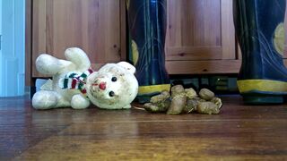 teddy bear stomp under poop, ScatKings.com Scat Porn 6 ScatKings.com Scat Porn