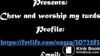 Chew and worship my turds, ScatKings.com Scat Porn 16 ScatKings.com Scat Porn